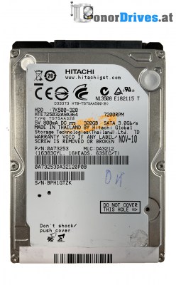 Hitachi - HTE725032A9A364 - 0A73253 - 320 GB - PCB 220 0A90161 01